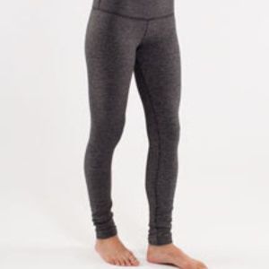 Lululemon Wunder Under pant heathered wee stripe